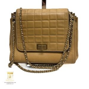 Chanel lamb skin Reissue Chocolate bar flap bag